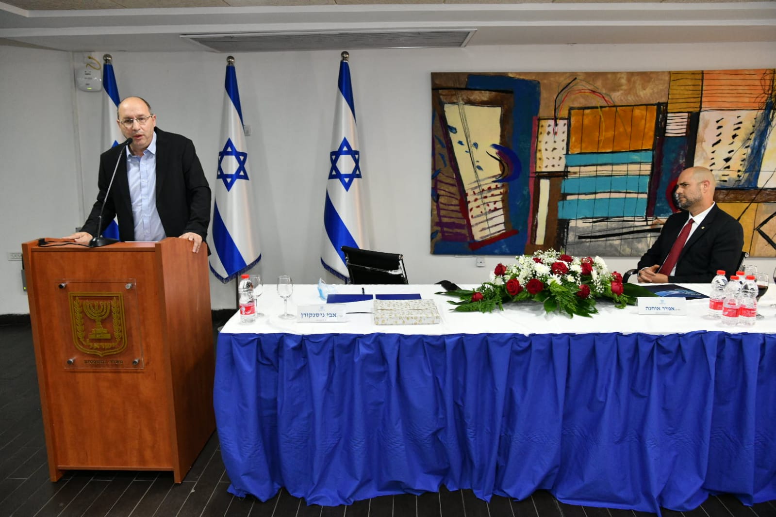 צילום: שלומי אמסלם, לע שר המשפטים ניסנקורן: