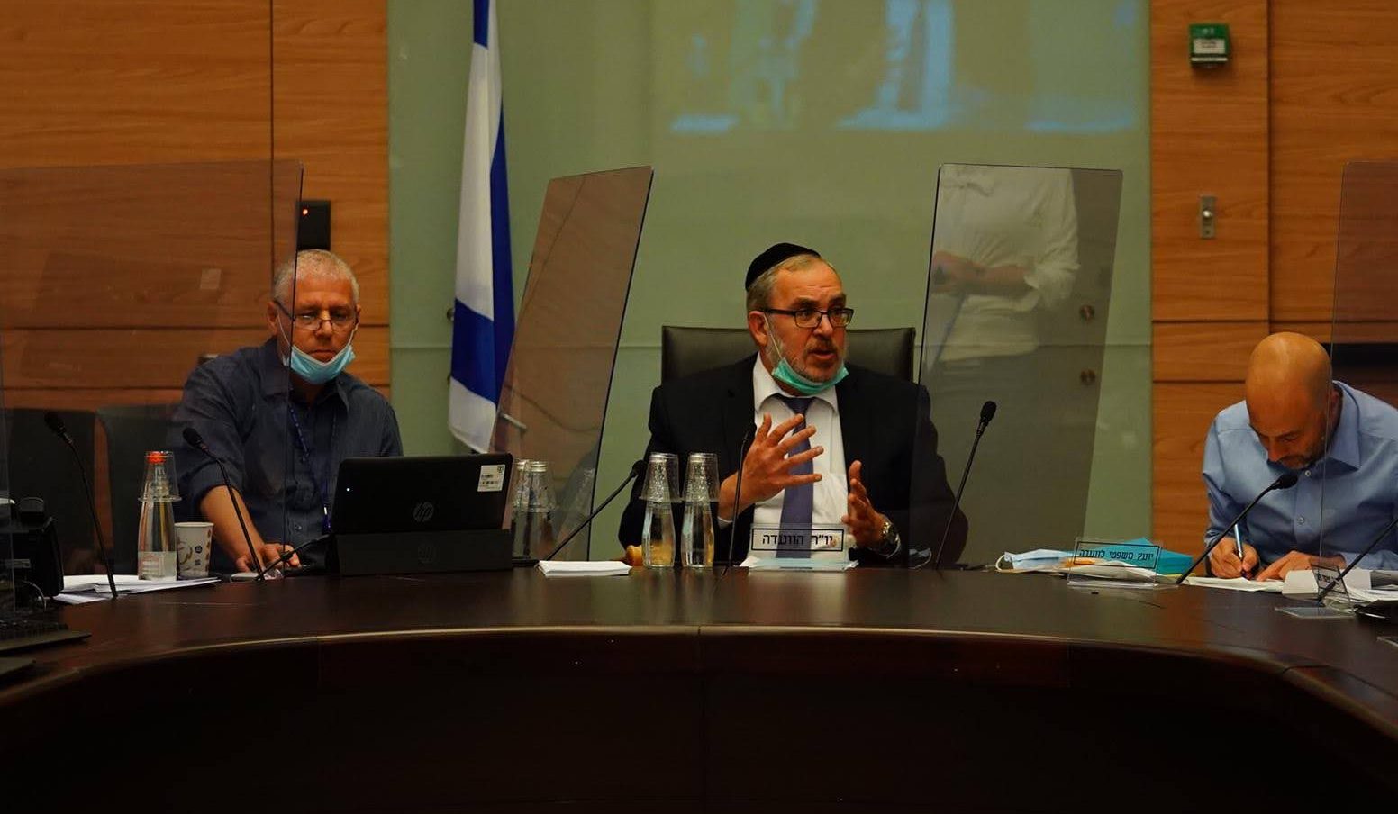 צילום: עדינה ולמן, דוברות הכנסת וועדת החוקה החלה להכין את החוק הנורבגי לקריאות שנייה ושלישית
