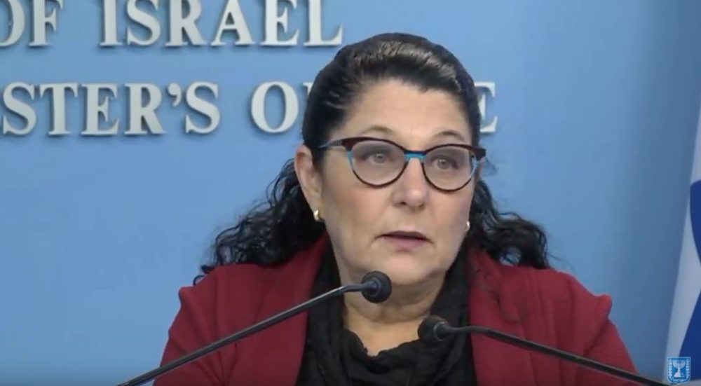 צילום: משרד ראש הממשלה עקב ביקורת: פרופ' סיגל סדצקי מתפטרת מתפקידה