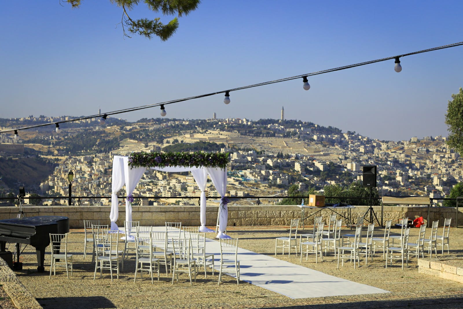 צילום: עיריית ירושלים הקורונה ביטלה את החתונה? עיריית ירושלים תאפשר קיום חתונות באתרים הייחודיים בעיר