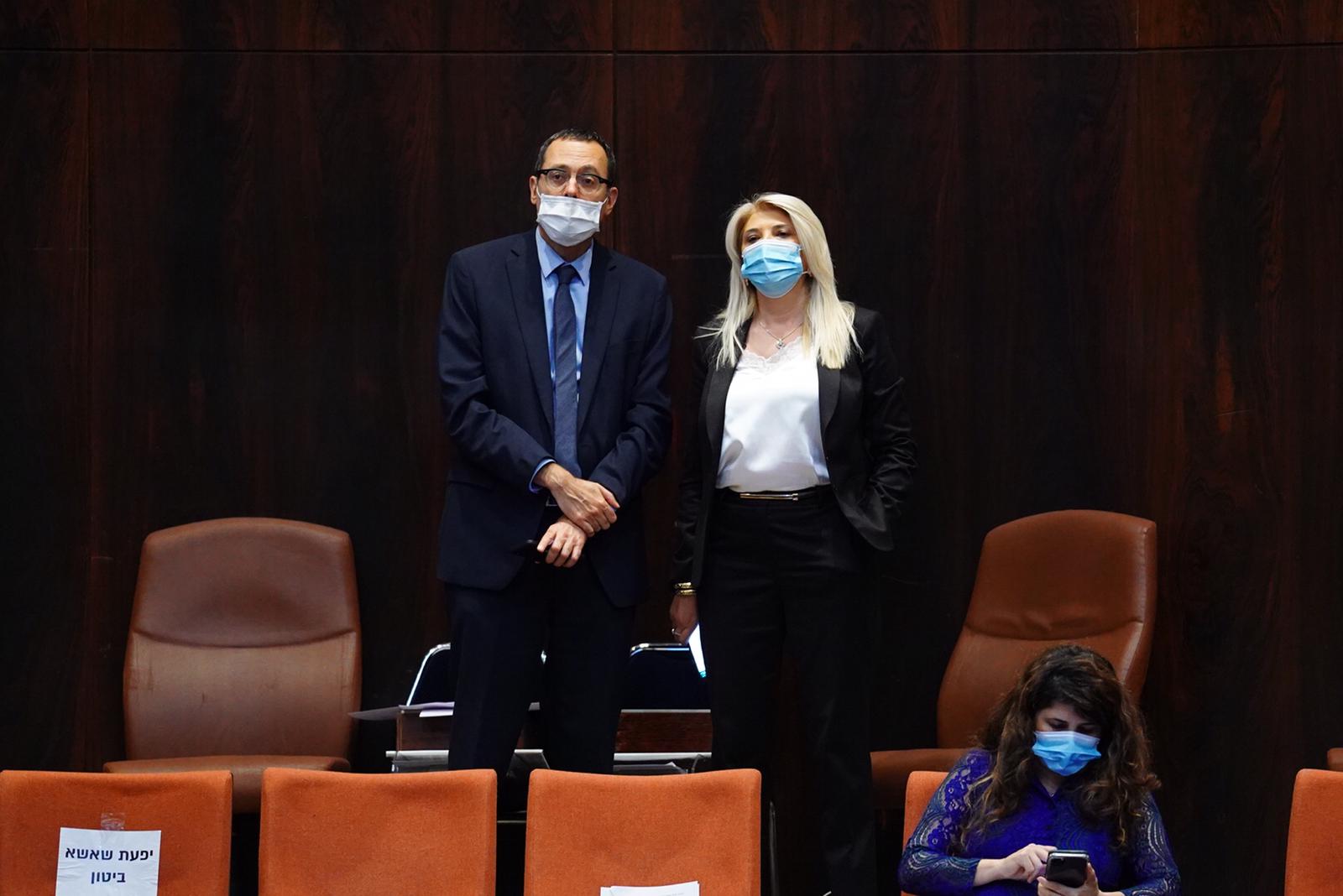 צילום: עדינה ולמן, דוברות הכנסת אסנת מארק וצבי האוזר נבחרו לוועדה למינוי שופטים