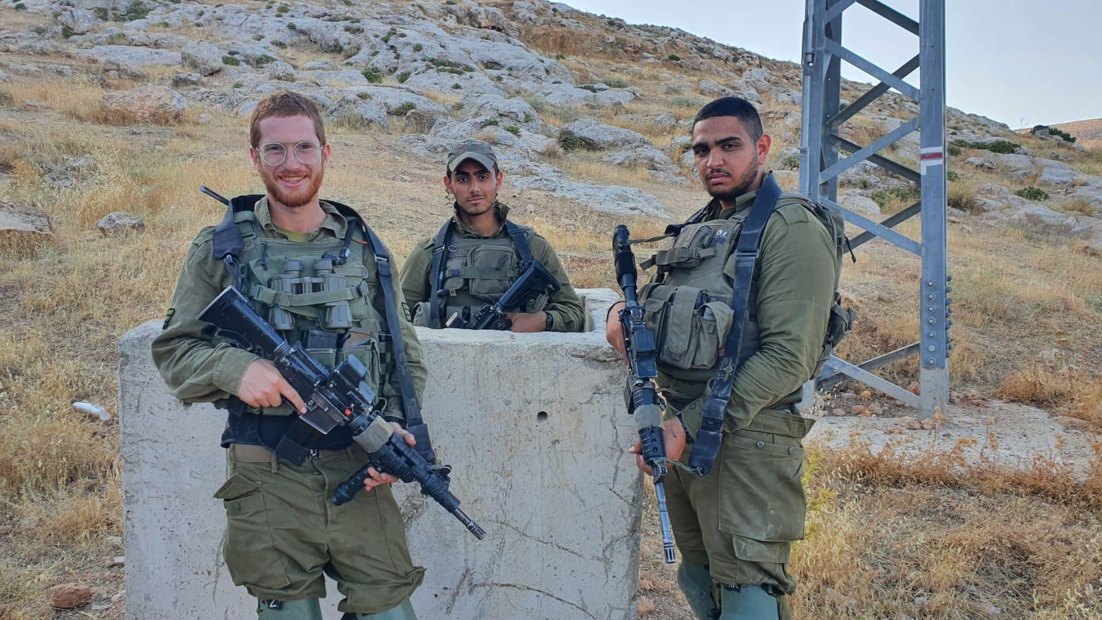 צילום: דובר צה לוחמי נצח יהודה רגע לפני המארב: ״נעשה הכל לעצור הטרור בכבישים״