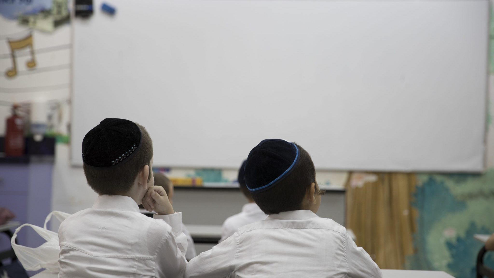 צילום: נתי שוחט, פלאש 90 מנהלי תלמוד תורה נחקרו בחשד להפצת מחלה לאחר שפתחו בניגוד להנחיות