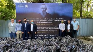 250 רבנים מחב"ד הגיעו לקזחסטן לכבוד יום ההילולה של רבי לוי יצחק שניאורסאהן, אביו של הרבי מליובאוויטש