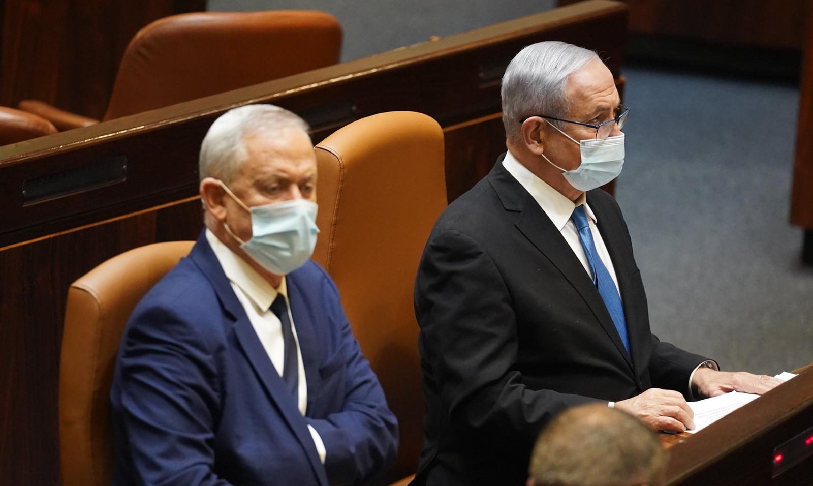 צילום: יהונתן סמייה, דוברות הכנסת גנץ משיב: