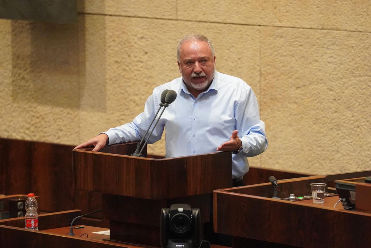 צילום: עדינה ולמן, דוברות הכנסת אחרי שקרא לא להשמע להנחיות | ליברמן נכנס לבידוד בעקבות מגע עם חולה מאומת