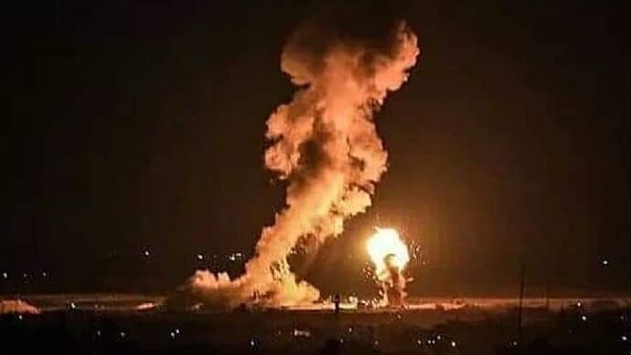 צילום: רשתות ערביות דיווח באיראן: שני בכירים במשמרות המהפכה נהרגו בתקיפה ישראלית בסוריה