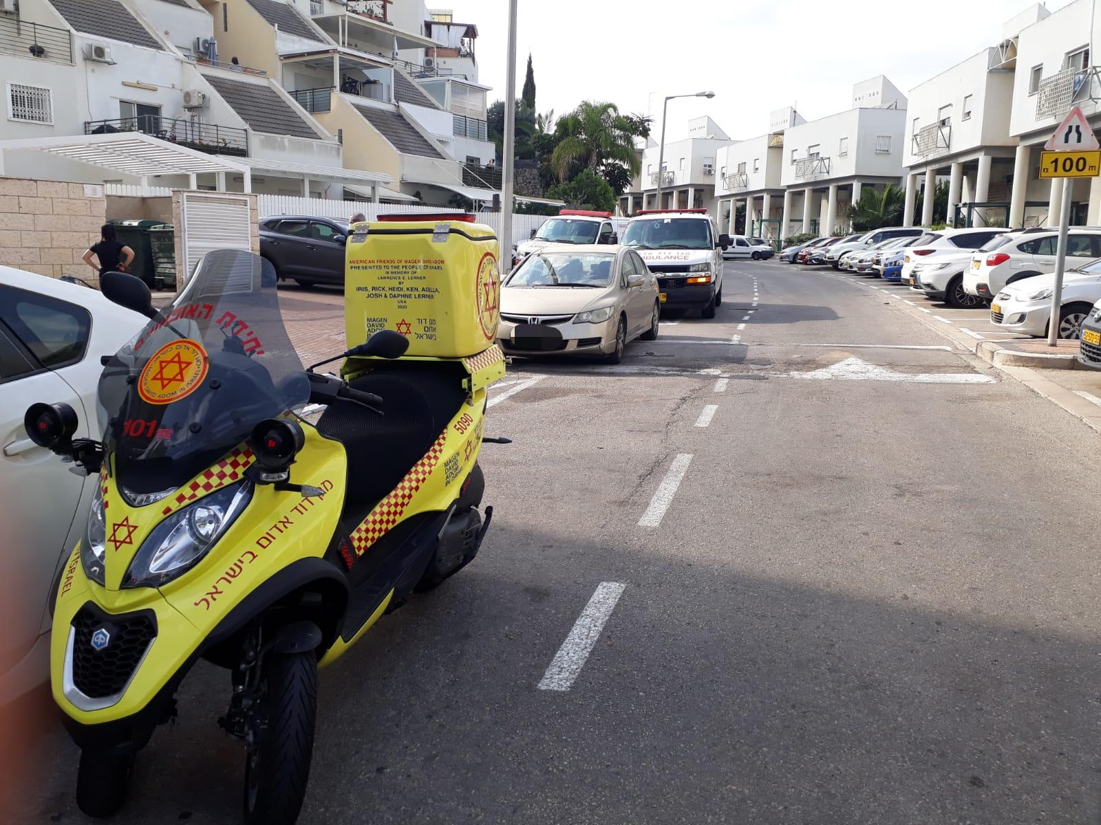 צילום: תיעוד מבצעי מד גבר כבן 50 נפל אל מותו בעת שעבד על סנפלינג בנשר