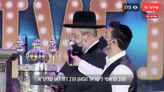 ברוך בן יגאל כעת בהקפות בשידור חי מבנייני האומה במעמד הרבנים הראשיים | צפו