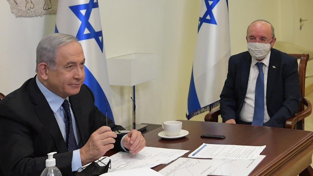 צילום: עמוס בן גרשום, לע נתניהו הודה לראש המל