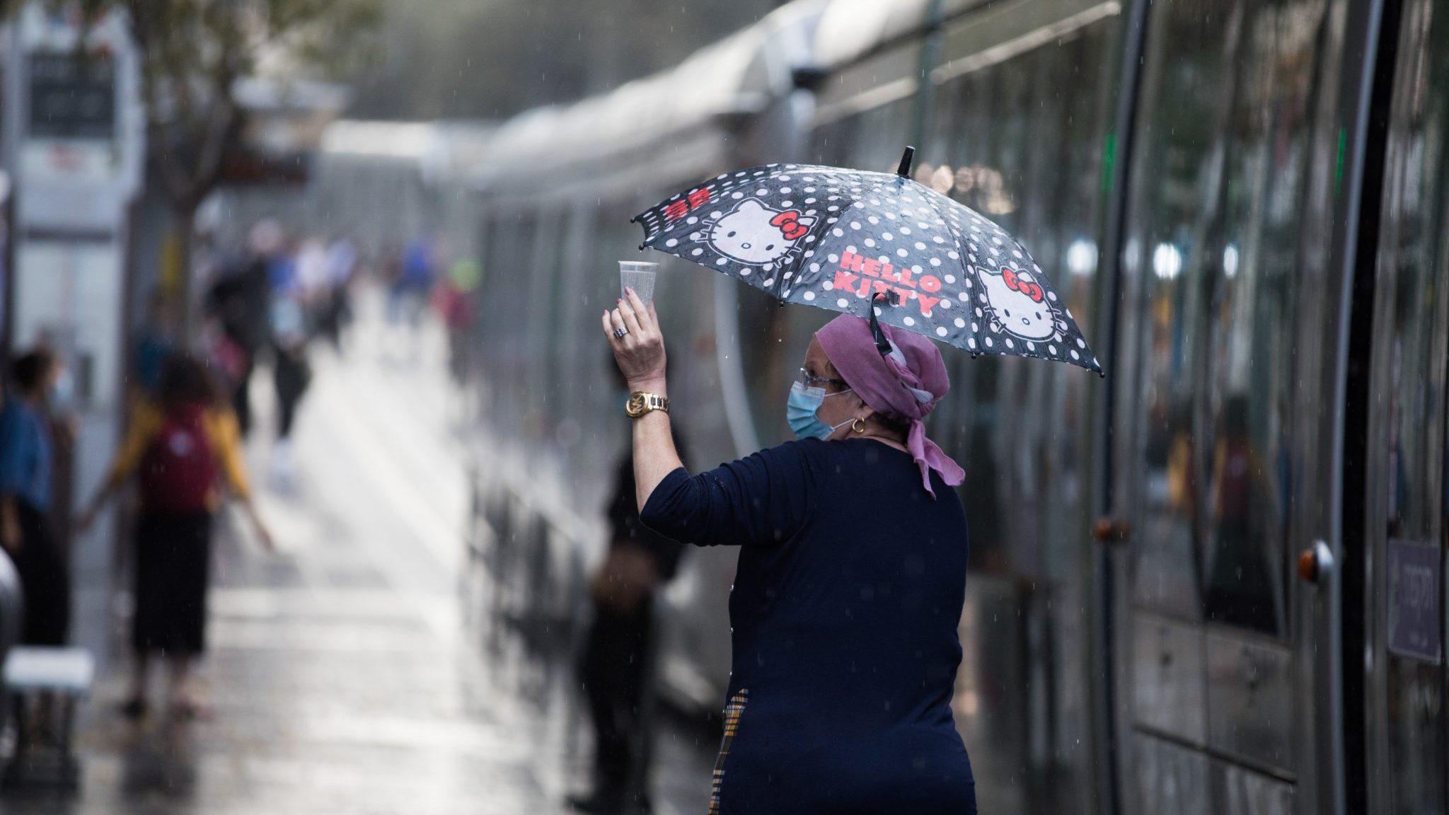 צילום: נתי שוחט, פלאש 90 מערכת חורפית בדרכה לארץ | תחזית מזג האוויר המעודכנת