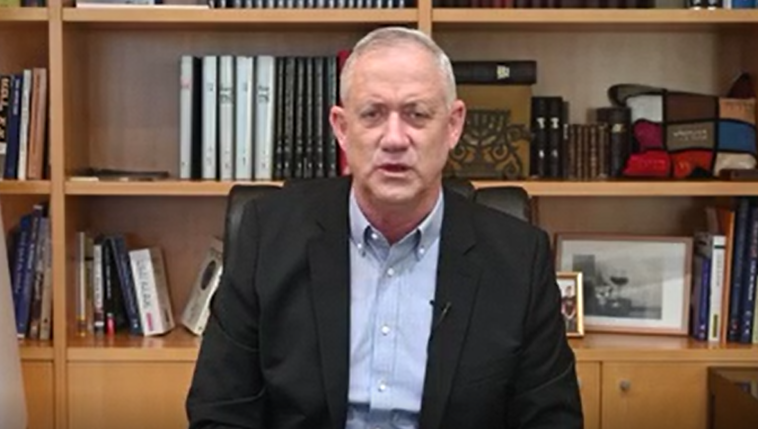 צילום: טל עוז, משרד הביטחון גנץ: