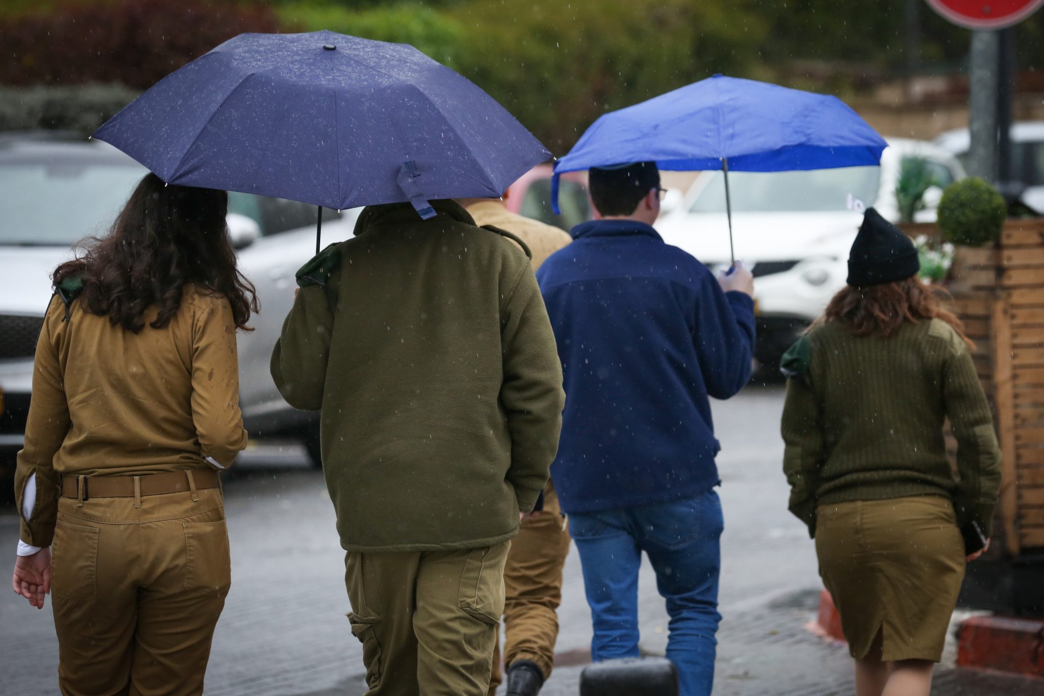 צילום: דוד כהן, פלאש 90 בוקר טוב ישראל | תחזית מזג האוויר: מעונן חלקית, משעות הצהריים הגשם יתחזק