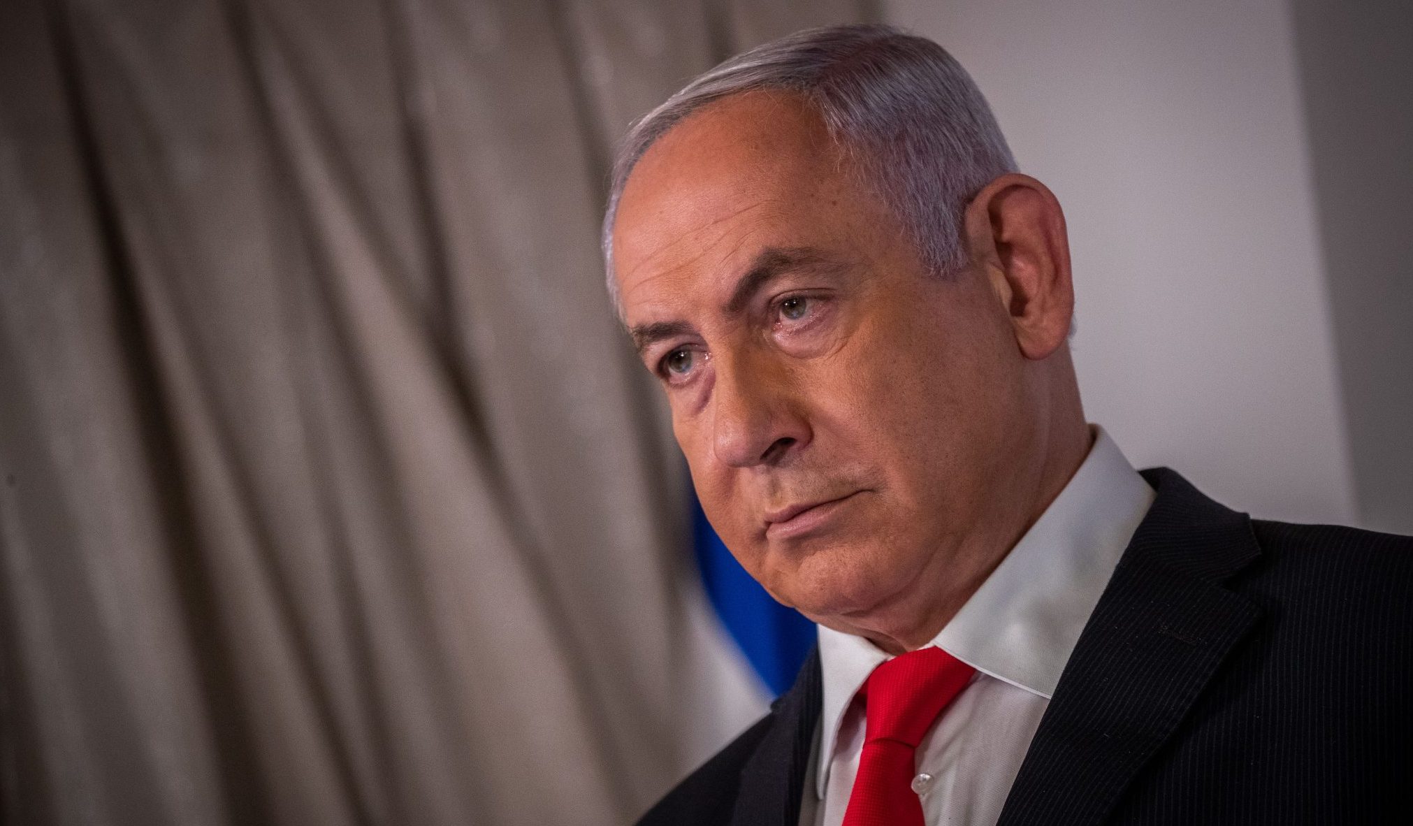 צילום: יונתן סינדל, פלאש 90 רה״מ עם כניסתו לבידוד: ״מרגיש מצויין. עברתי שתי בדיקות קורונה שליליות״