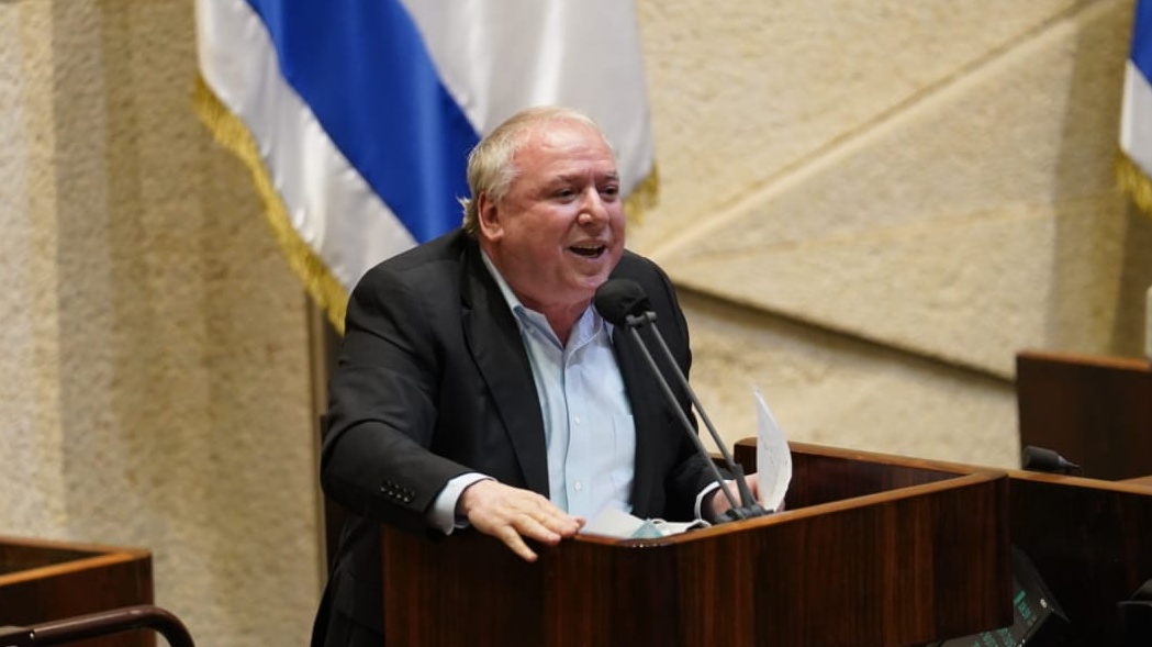 צילום: דני שם טוב, דוברות הכנסת אמסלם נגד גנץ: