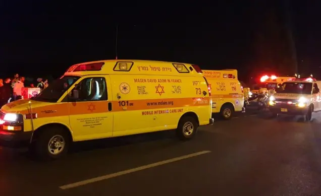 שני רוכבי אופניים נפצעו בינוני כשנפגעו מרכב באשדוד