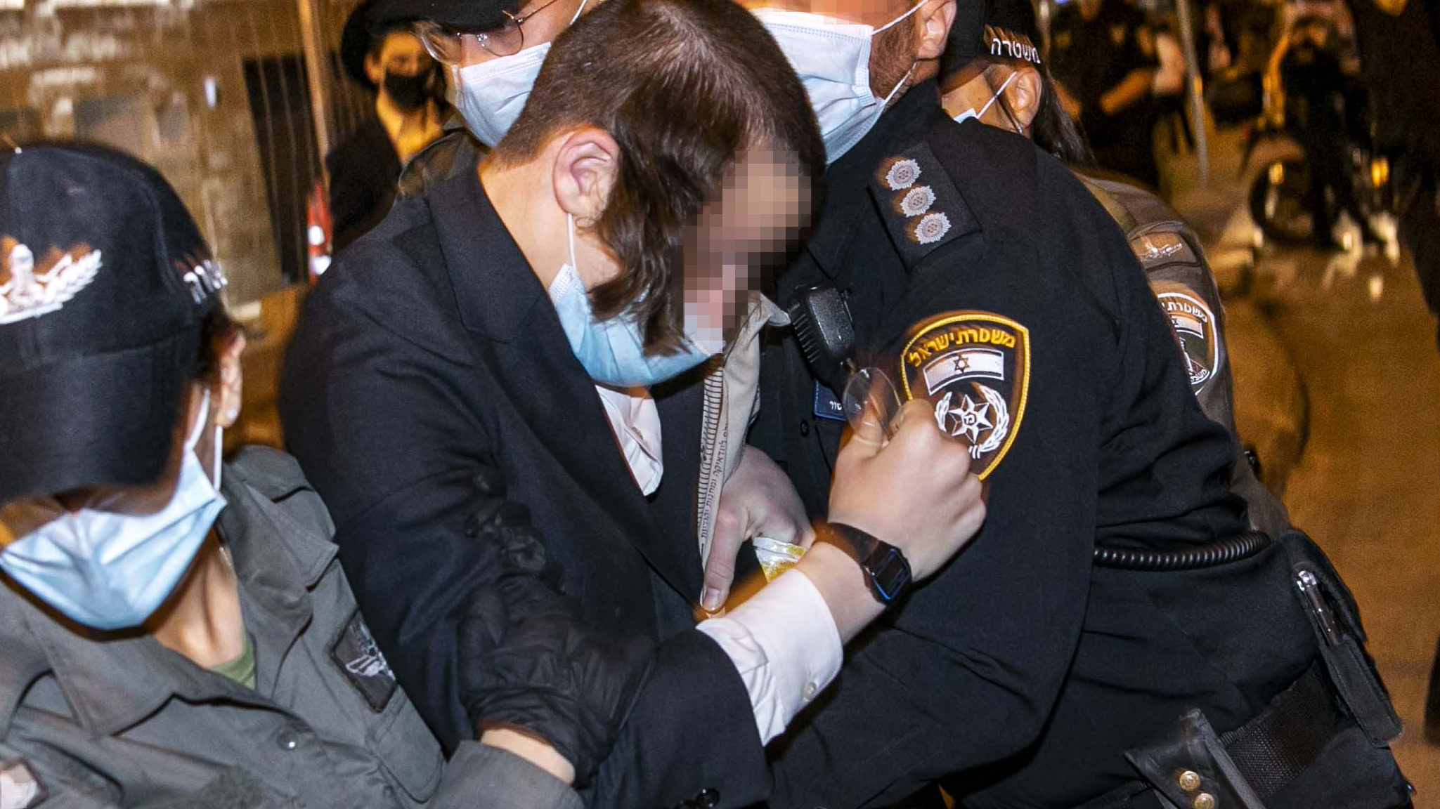 צילום: אוליבייה פיטוסי, פלאש 90 כתב אישום נגד שוטר יס