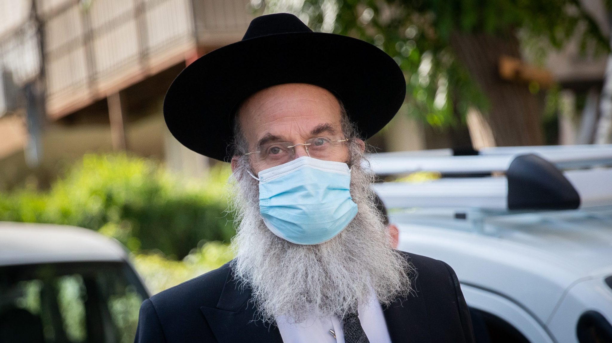 צילום: יונתן סינדל, פלאש 90 ראש עיריית בני ברק וסמפכ
