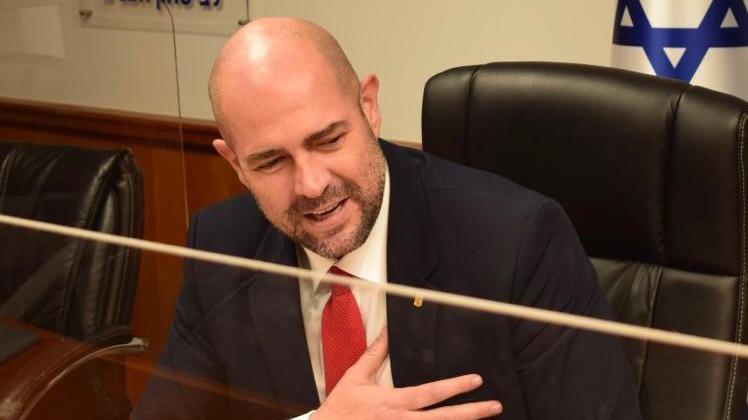צילום: תקשורת שר הבט אוחנה הזמין את מקבילו במרוקו לביקור כדי לקדם שת