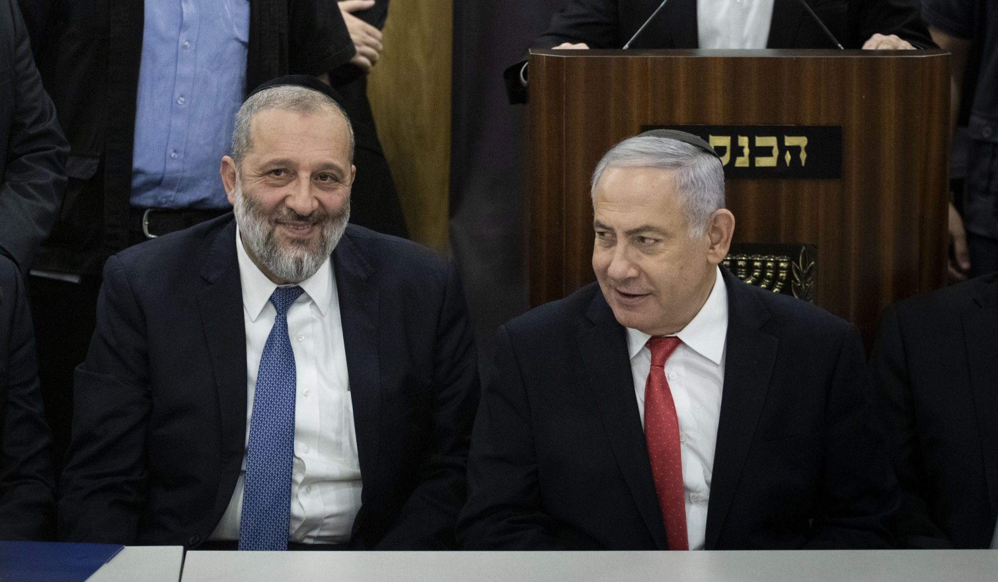 צילום: הדס פרוש, פלאש 90 דרעי, גפני, ליצמן וסמוטריץ' התחייבו לתמוך בנתניהו לראשות הממשלה