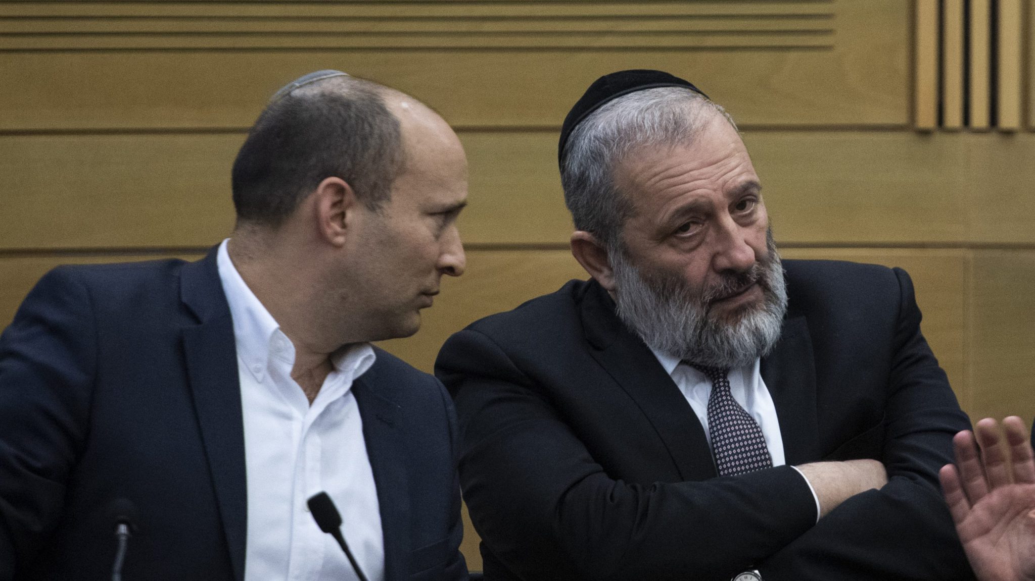 צילום: הדס פרוש, פלאש 90 דרעי ובנט נפגשו – דנו בניסיונות להקים ממשלת ימין