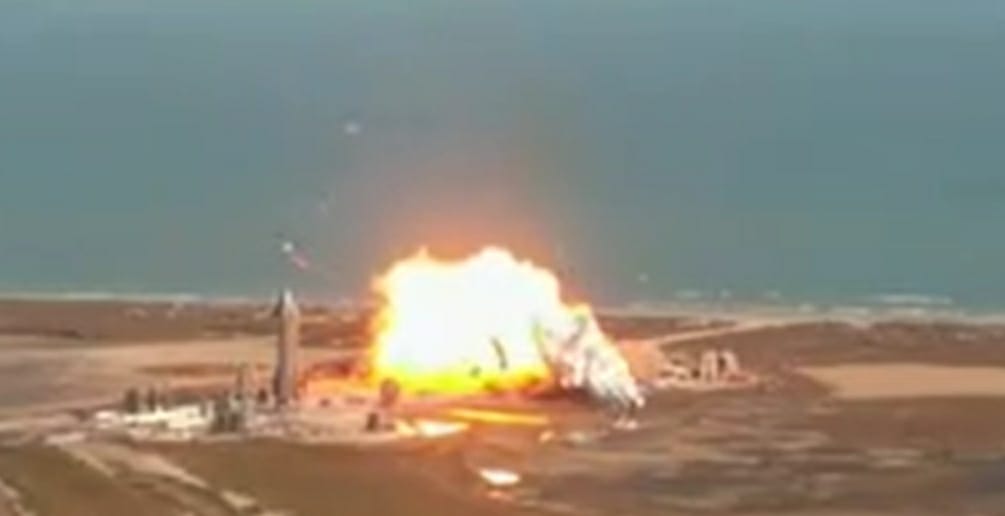 צילום: SpaceX שוב: חללית של SpaceX התפוצצה בניסוי