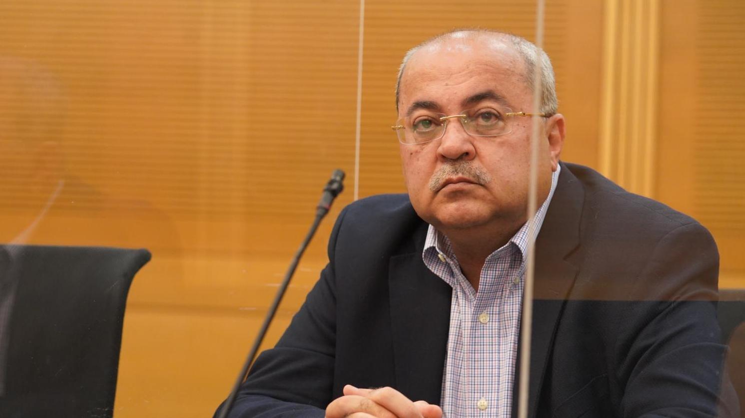 צילום: שמוליק גרוסמן, דוברות הכנסת אחמד טיבי: בנט צריך לזכור שהוא ראש ממשלה בזכות הערבים