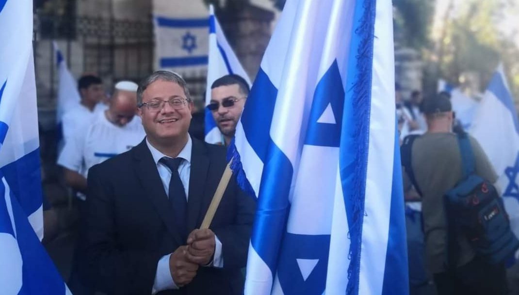 צעדת הדגלים | בן גביר לא ימשיך לשער שכם: