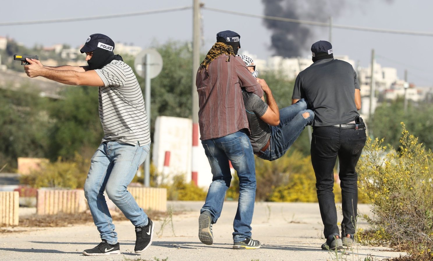 צילום: דוברות המשטרה מסתערבי ולוחמי מג