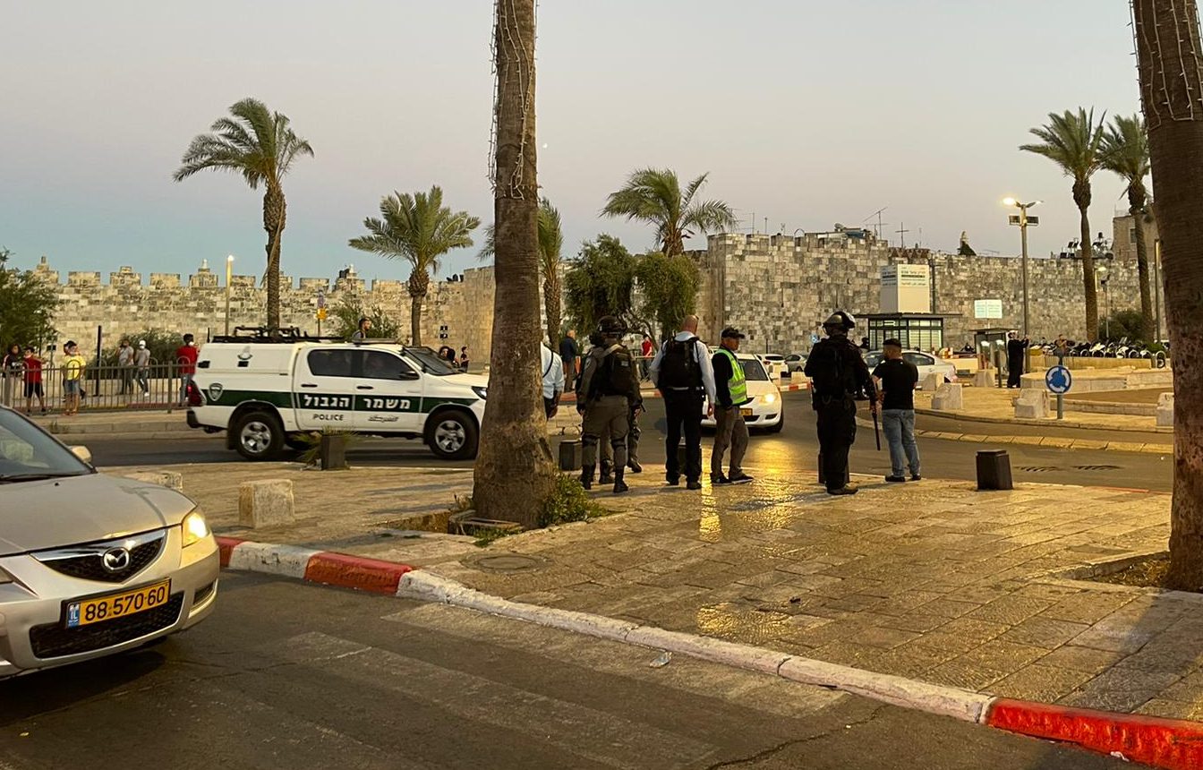 צילום: מדברים תקשורת 8 ערבים נעצרו בהתפרעויות בשער שכם