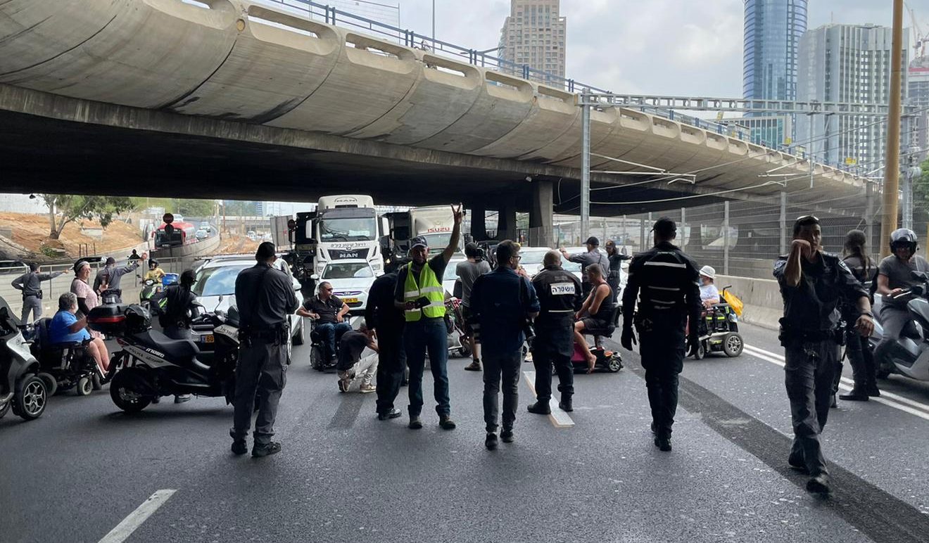 צילום: קבוצות מחאת הנכים ארגוני הנכים מזהירים: ״כל עוד לא יתקבלו כל דרישותינו – נמשיך בגל מחאה שיגבר בזמן הקרוב״