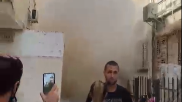 צילום: עמרי ברכה בעקבות סדקים שהתגלו: המשטרה מפנה תושבים מבניין מגורים בירושלים