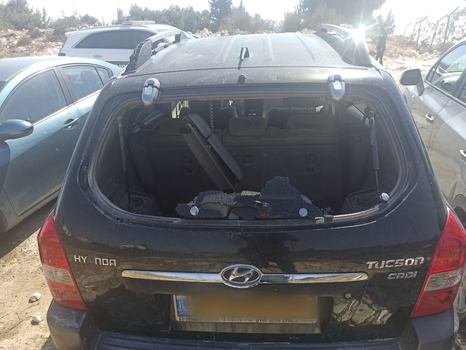 צילום: דוברות המשטרה בן 17 גרם נזק למספר כלי רכב בירושלים בזמן שהפר בידוד