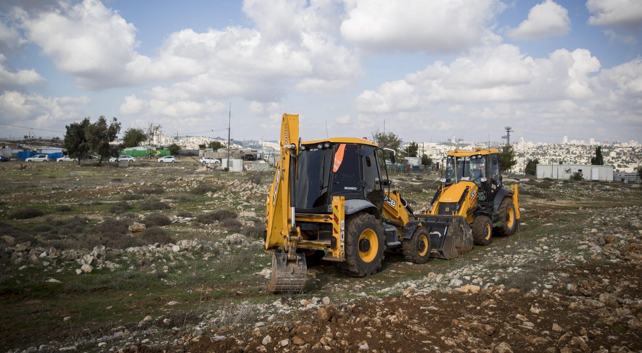 צילום: יונתן זינדל, פלאש 90 בלעדי | על הראש של השמאל – עיריית ירושלים תקדם השבוע את שכונת גבעת המטוס