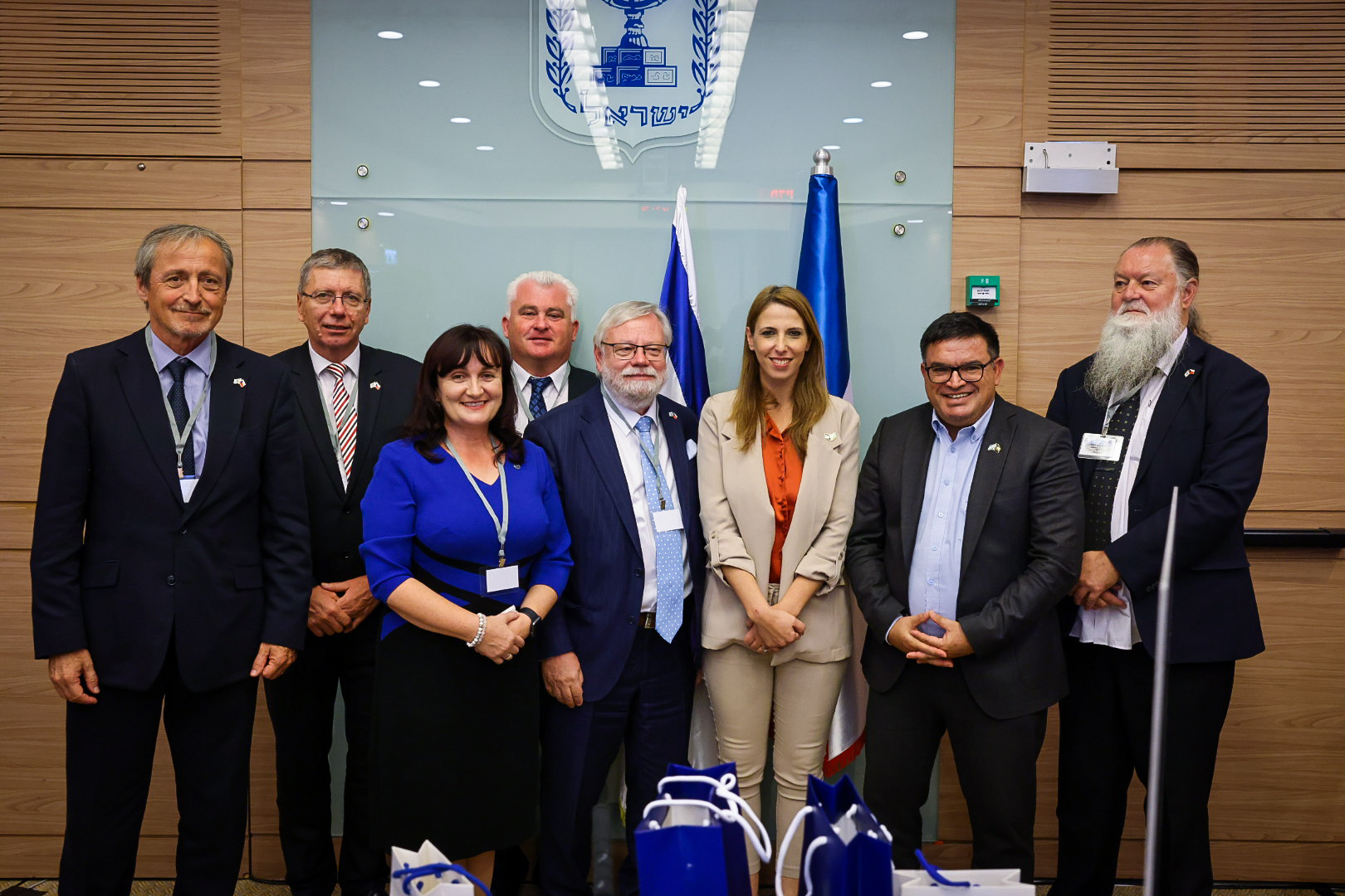 צילום: דוברות הכנסת – נועם מושקוביץ בכירים בפרלמנט הצ'כי הגישו ליו