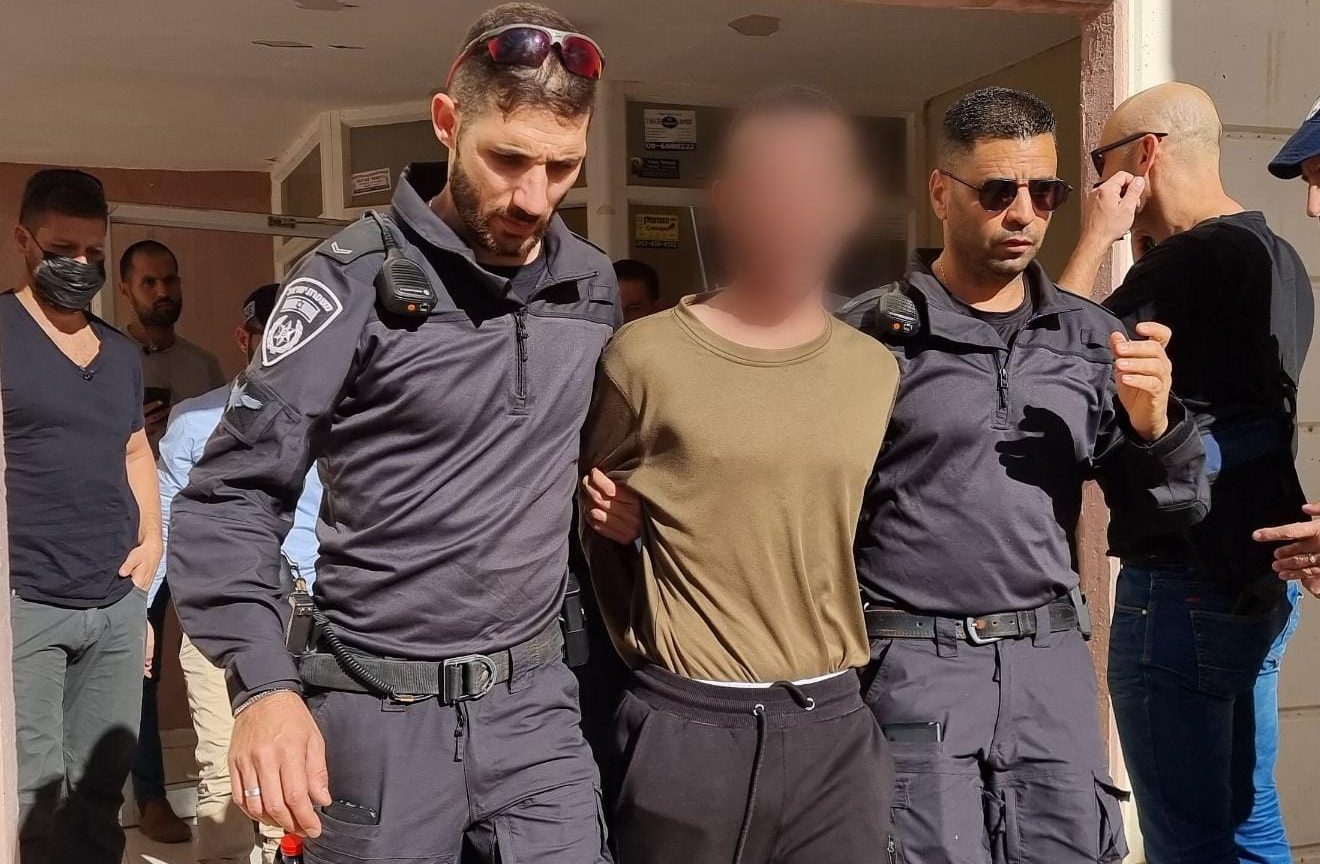 צילום: דוברות המשטרה לאחר סריקות – נעצר החשוד בדקירה בקריית גת