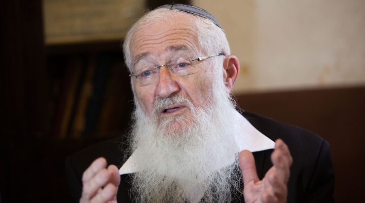 צילום: יונתן סינדל, פלאש 90 ברוך דיין האמת | הלך לעולמו הרב אליעזר ולדמן – ממייסדי היישוב היהודי בחברון וקריית ארבע