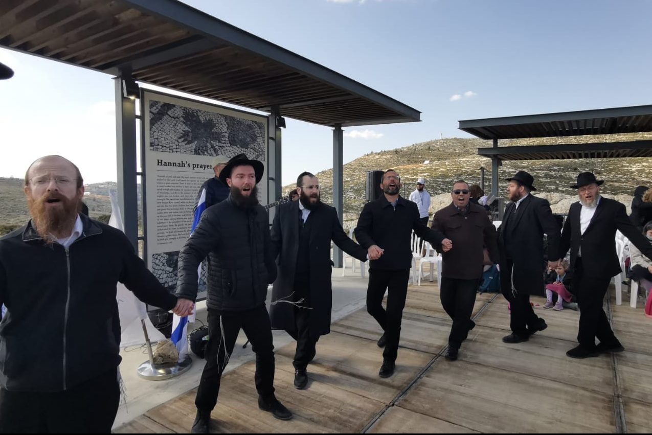 צילום: מועצה אזורית בנימין מועצת בנימין אירחה כ-300 מיהודי אוקראינה ושלוחי חב
