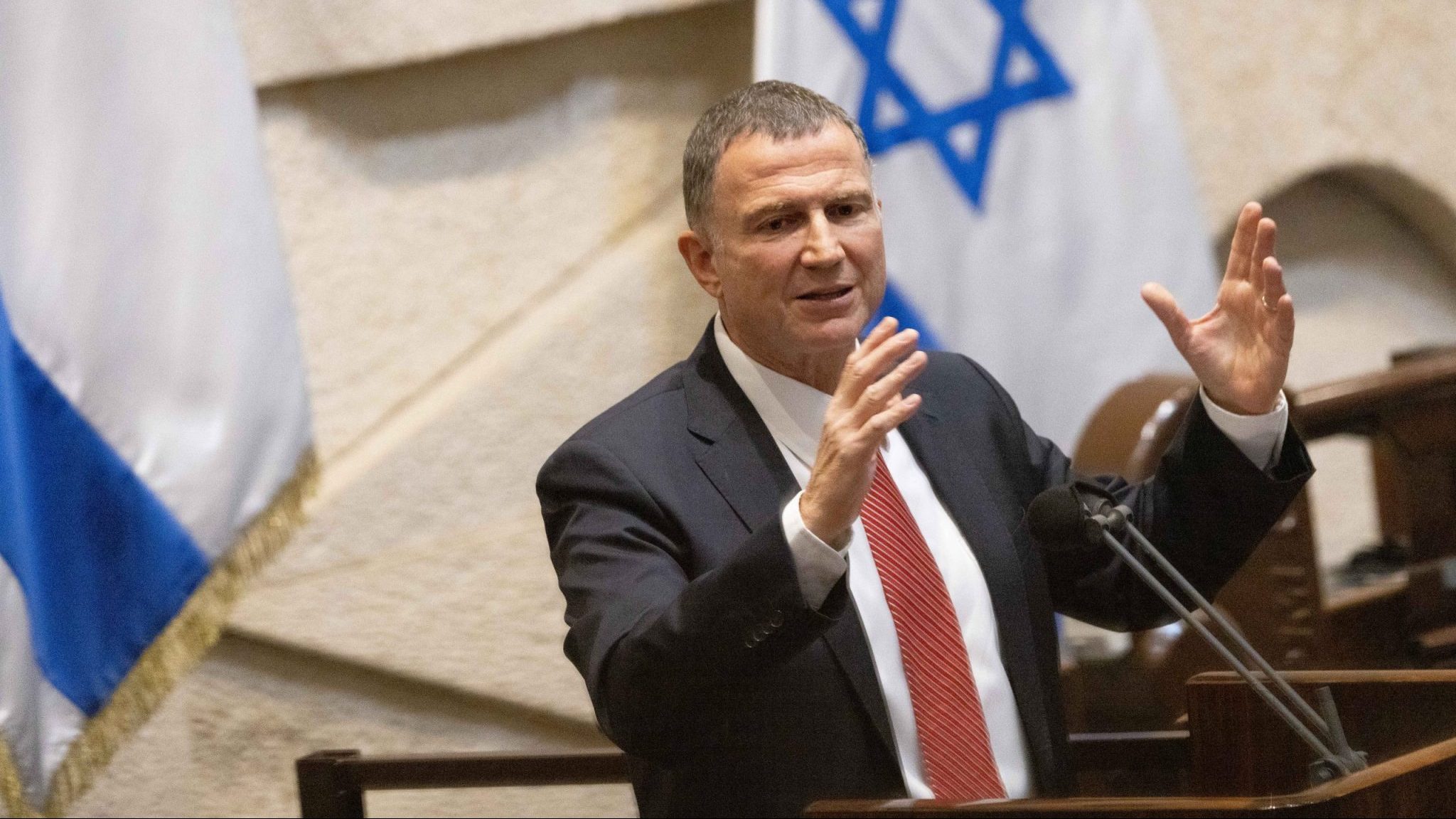 צילום: יונתן זינדל, פלאש 90 יולי אדלשטיין נגד בנט: