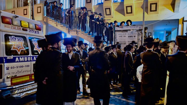 צילום: אבשלום ששוני, פלאש 90 נתניהו בבית הרב קנייבסקי: