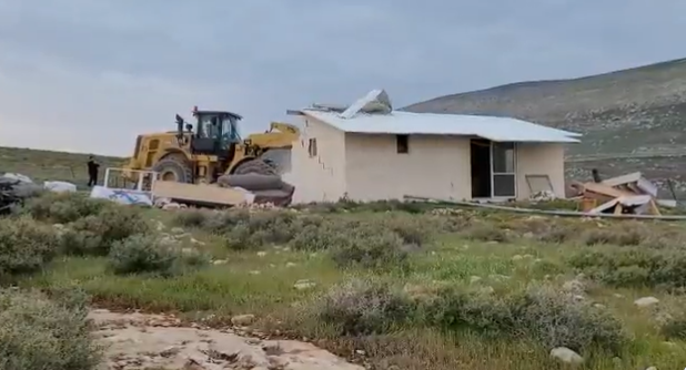 שוחרר היהודי שנעצר לאחר שהתבצר בביתו במהלך ההרס בבנימין: