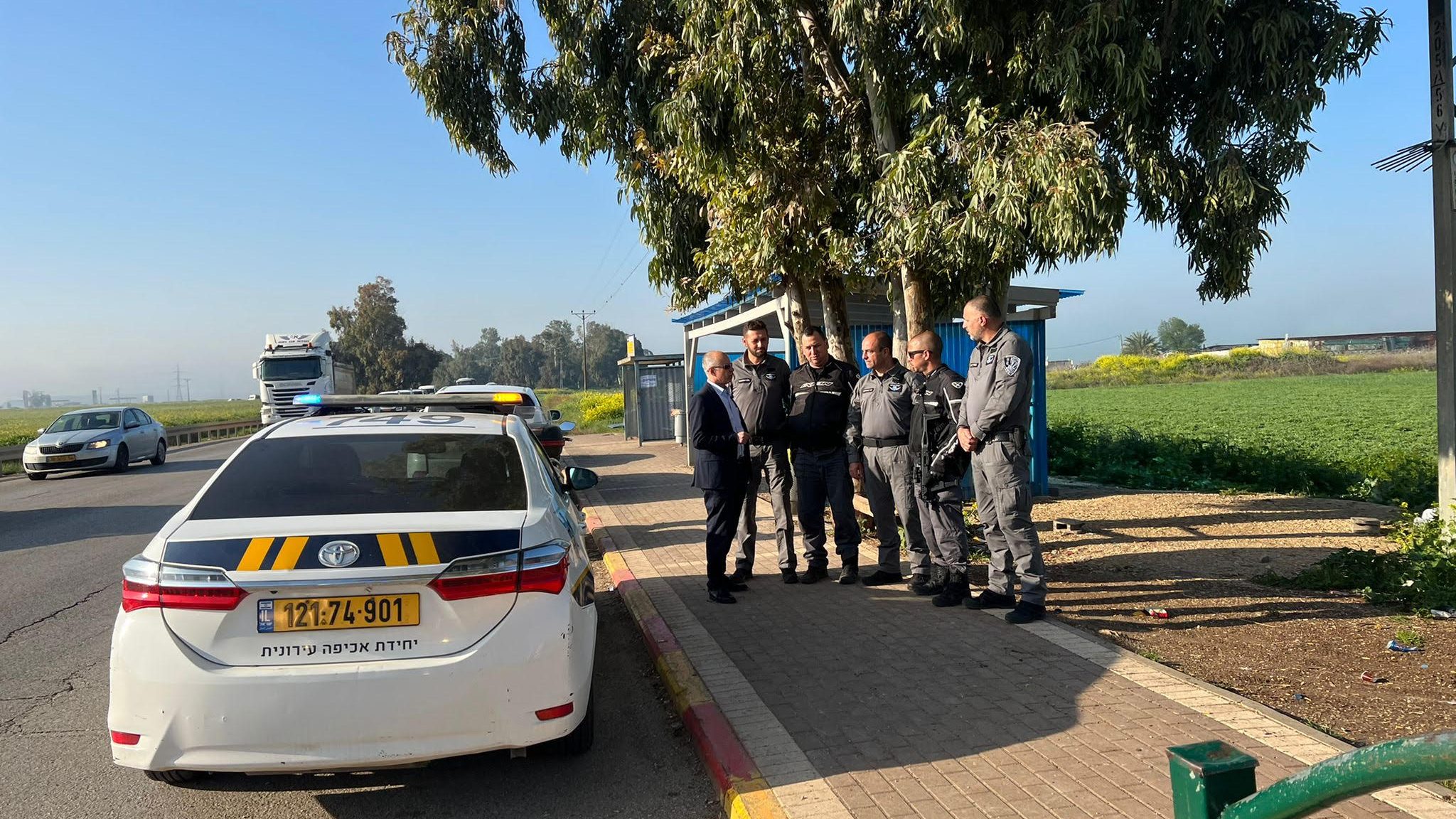 צילום: דוברות עיריית עפולה התושבים חששו, ראש העיר דרש והפועלים מהרשות לא הורשו להיכנס לעפולה